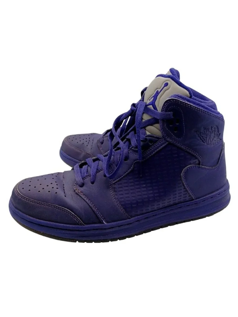 Size 10.5 Jordan Prime 5 Grape Ice 429589-501 Purple High Tops Sneakers 2010